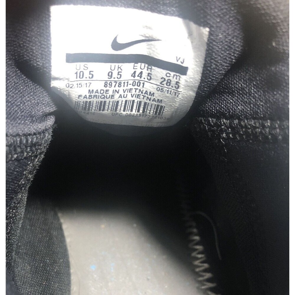 Nike Zoom Shift TB Basketball Black White Silver 897811-001 Mens 10.5 - Picture 8 of 9